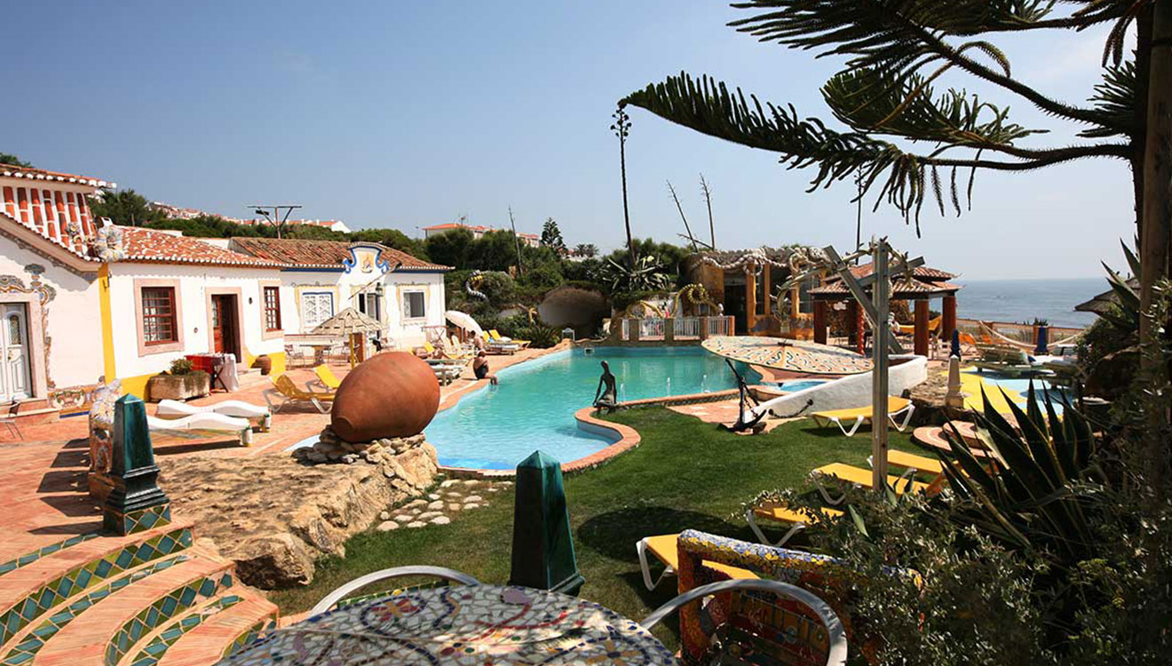 villas and pool